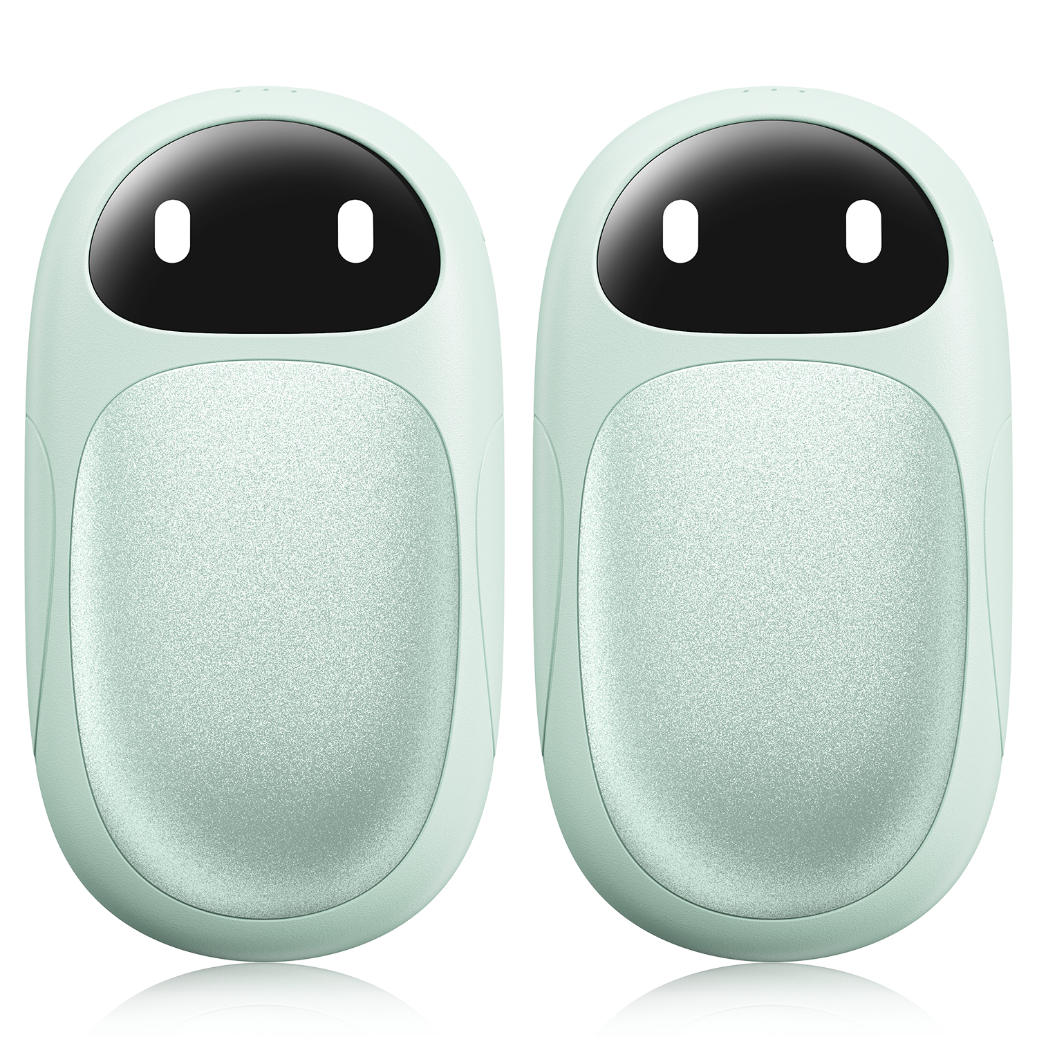 HAGOOGI(ハゴオギ) 充電式カイロ パンダ 可愛い カイロ 軽量 2個セット 6000mAh 電気カイロ 省エネ USB充電式 3段階温度調節